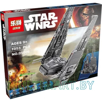 Конструктор Lepin 05006 Командный шаттл Кайло Рена (1053 детали)